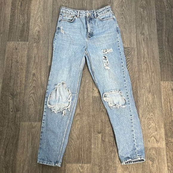 Topshop high waisted mom jeans - Picture 1 of 2